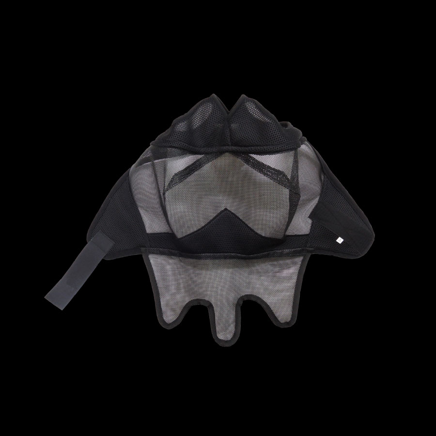 Máscara antimoscas de malla 3d sin oreja con nariz